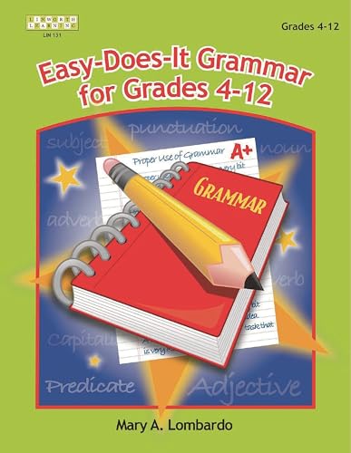 Lombardo - Easy-Does-It Grammar for Grades 4-12 - New paperback or sof