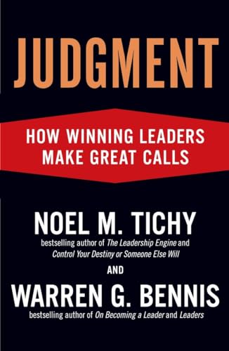 ichy - Judgment How Winning Leaders Make Great Calls - New paperback