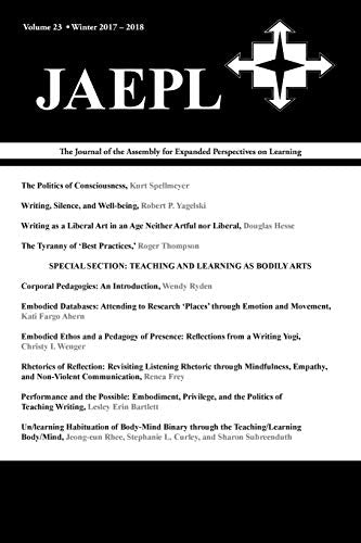 rapp - JAEPL: The Journal of the Assembly for Expanded Perspectives on