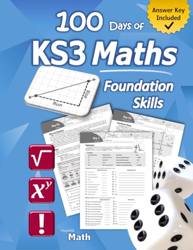 Mat - KS3 s Foundation Skills Workbook (with Answer Key) , Exponents,