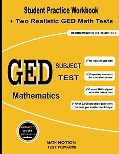 Smit - GED Subject Test Mathematics Student Practice Workbook + Two R