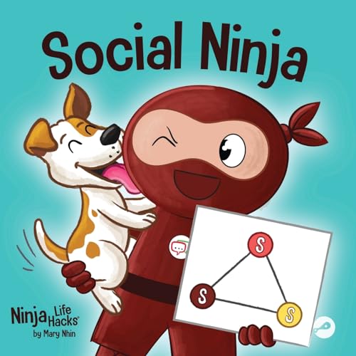 Nhin - Social Ninja A Children's Book About Making Friends - New pape