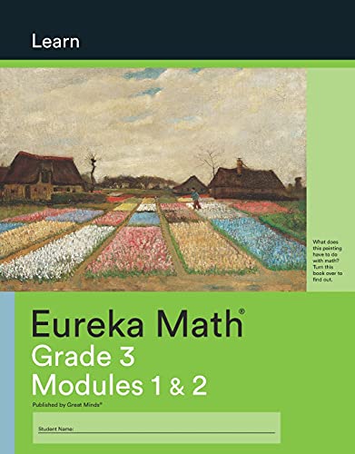 Great Minds - Eureka Math Grade 3 Learn Workbook #1 (Modules 1-2) - Ne