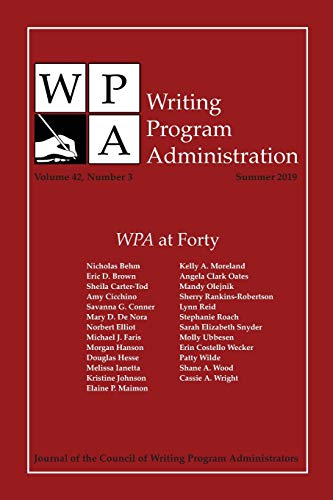 Ostergaard - WPA: Writing Program Administration 42.3 (Summer 2019) -