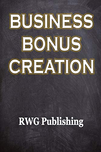 Publishing - Business Bonus Creation - New paperback or softback