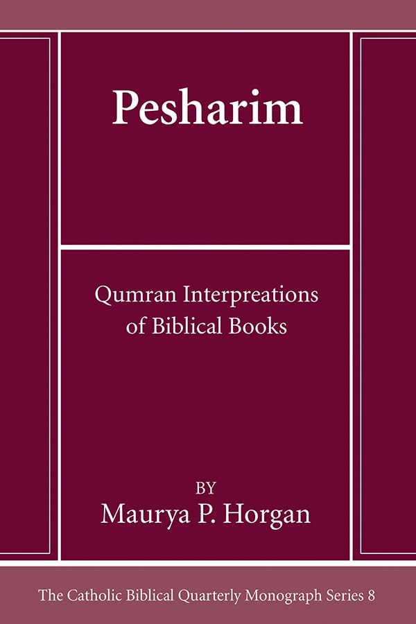 Horgan - Pesharim - New paperback or softback
