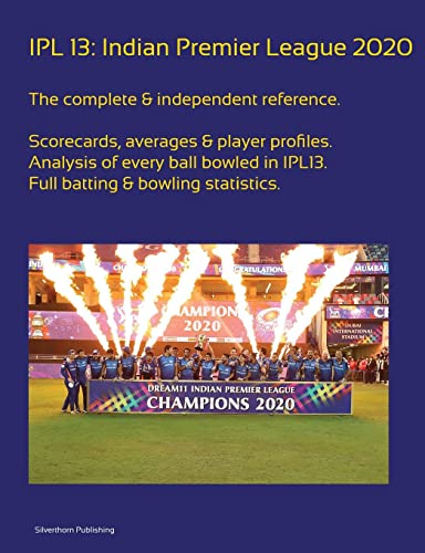 Barclay - IPL13 Indian Premier League 2020 - New paperback or softbac