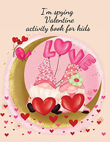 Publishing - I'm spying Valentine activity book for kids - New paperba