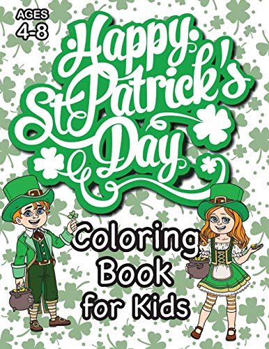 Engage Books (Activi - St. Patrick's Day Coloring Book for Kids: (Ages