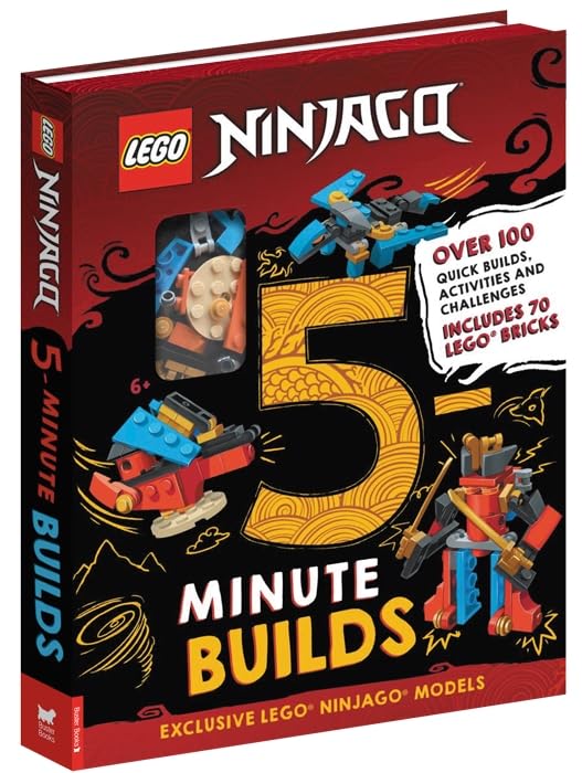 Buster Books - LEGO (R) NINJAGO (R): Five-Minute Builds (with 70 LEGO