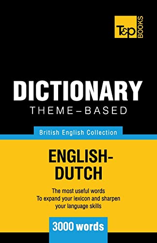 aranov - me-based dictionary British English-Dutch - 3000 words - New