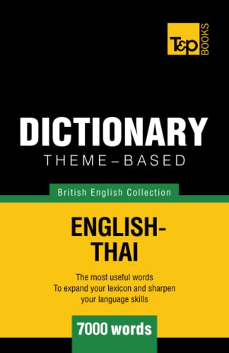 aranov - me-based dictionary British English-Thai - 7000 words - New p