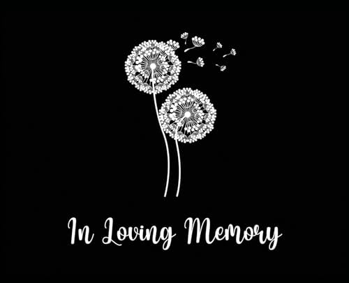 Bell - Celebration of life, funeral book, Condolence book to sign (Har