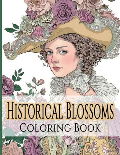 CS Colors - Historical Blossoms Coloring Book: Journey Through Time wi