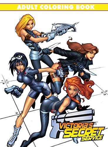 Green - Victoria's Secret Service: Adult Coloring Book - New paperback