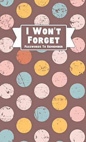Midnight Mornings Me - I Won't Forget Passwords To Remember Hardback