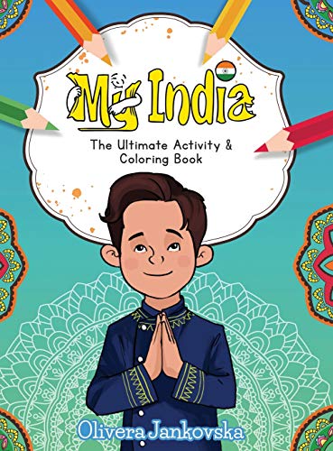 Jankovska - My India: The Ultimate Activity and Coloring Book (Boy) -