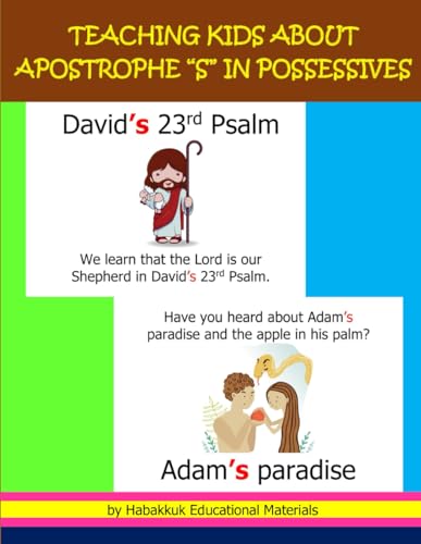 Materials - TEACHING KIDS ABOUT APOSTROPHE "S" IN POSSESSIVES - New pa
