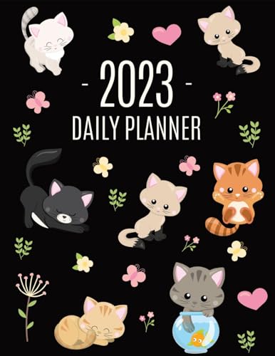 Press - Cats Daily Planner 2023: Make 2023 a Meowy Year! | Cute Kitten