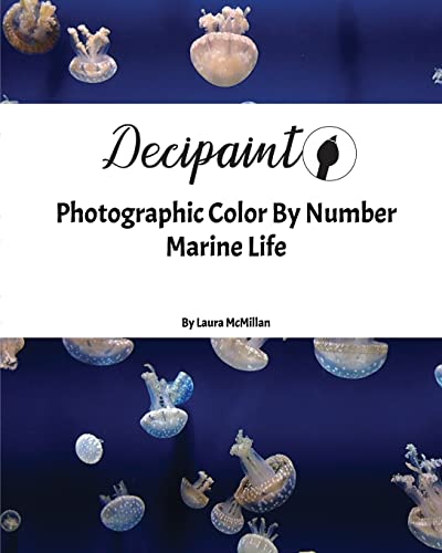 McMillan - Decipaint Photographic Color By Number Marine Life - New
