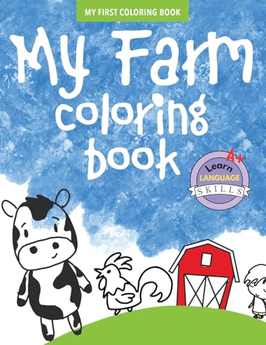 Cross - My Farm Coloring Book - Book 3 - New paperback or softback