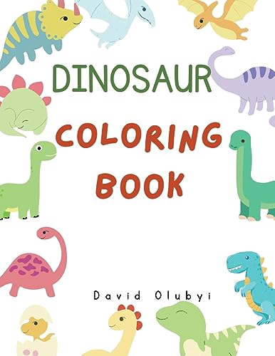 Olubiyi - Dinosaur Coloring Book - New paperback or softback
