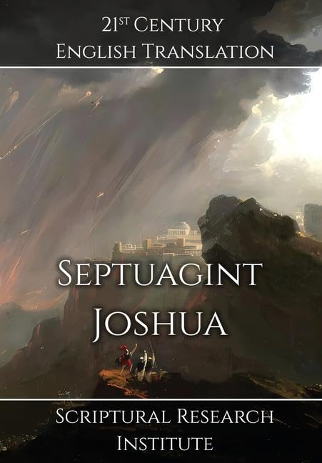 Scriptural Research - Septuagint - Joshua - New hardback or cased book