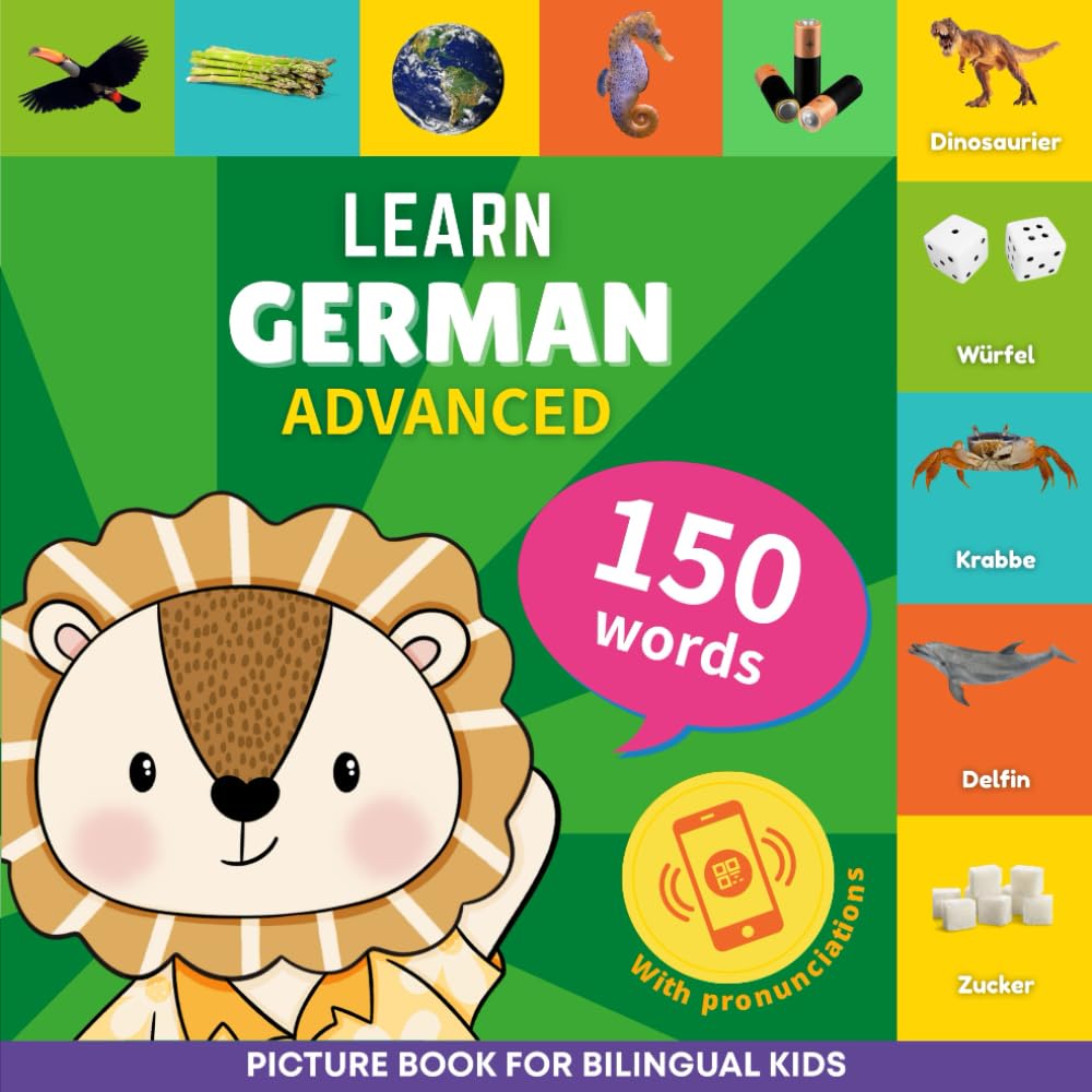 GooseNBooks - Learn german - 150 words with pronunciations - Advanced: