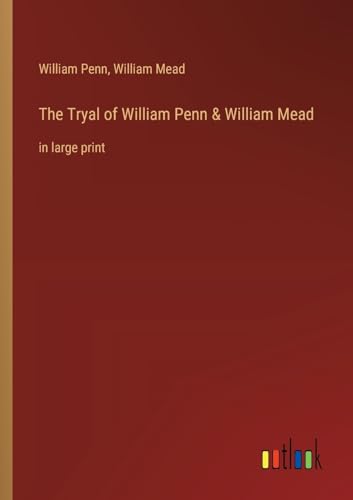 Penn - Tryal of & :in large print - New paperback or softback
