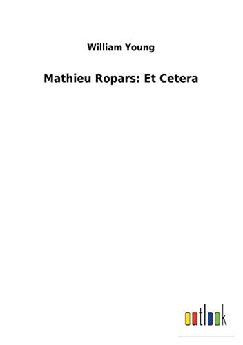 Young - Mathieu Ropars: Et Cetera - New paperback or softback