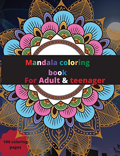 igger - Mandala coloring book for Adult & kids: Amazing Mandala colori