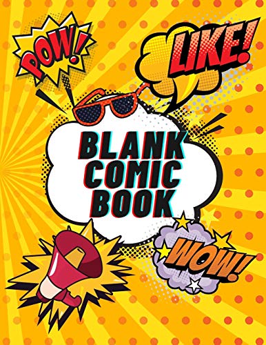 GandE Kids Publishin - Blank Comic Book : Create Your Own Comics | For