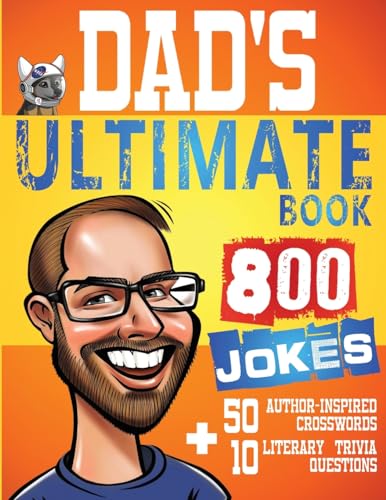 ricks - Dad's Ultimate Book 800 Jokes + 50 Author Inspired Crosswords