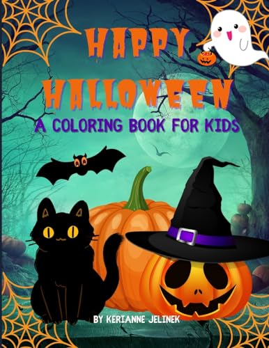 Jelinek - Happy Halloween: A Coloring Book for Kids - New paperback or
