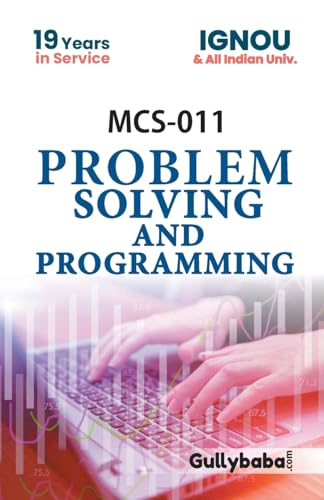 Verma - MCS-011 Problem Solving And Programming - New paperback or sof