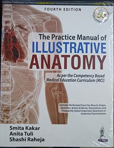 Kakar - Practice Manual of Illustrative Anatomy - New paperback or sof