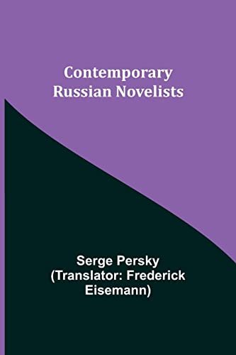 Persky - Contemporary Russian Novelists - New paperback or softback