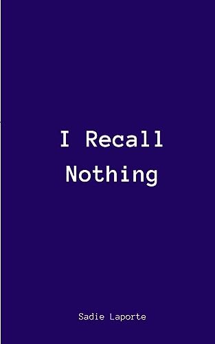 Laport - I Recall Nothing - New paperback or softback
