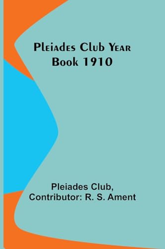 Club - Year Book 1910 - New paperback or softback