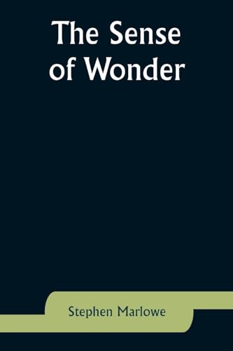 Marlow - Sense of Wonder - New paperback or softback