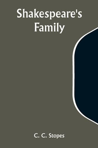 Stopes - Shakespeare's family - New paperback or softback