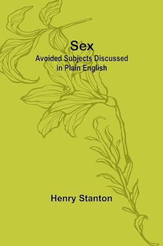 Stanton - Sex: Avoided subjects Discussed in Plain English - New paper