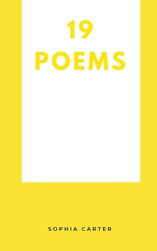 Carter - 19 Poems - New paperback or softback