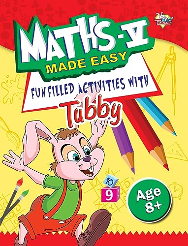 Verma - Maths V Made Easy Funfilled Activities With Tubby 8+ - New pap