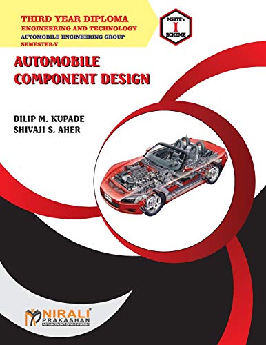 Kupad - AUTOMOBILE COMPONENT DESIGN (22558) - New paperback or softbac