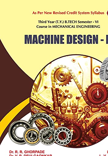 Dr. GHORPADE - MACHINE DESIGN - II - New paperback or softback