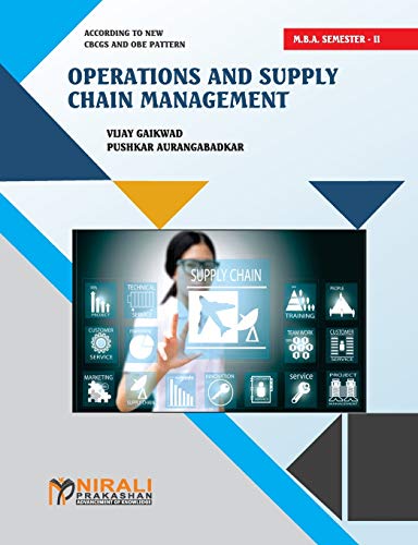 Gaikwad - OPERATIONS AND SUPPLY CHAIN MANAGEMENT - New paperback or so