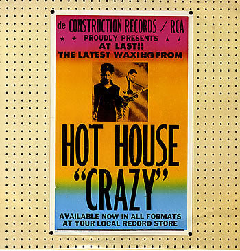 Hot House - "Crazy" - Used Vinyl Record 12"