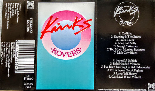 Kinks - Kovers - Used Cassette