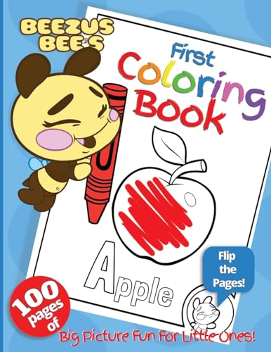 uttle N Friends Medi - Beezus Bee's First Coloring Book: Big Picture F